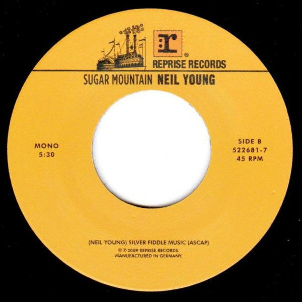 Neil Young - Heart Of Gold / Sugar Mountain (1971) - New 7" Single Record Store Day 2010 Reprise USA RSD Vinyl - Rock / Folk Rock
