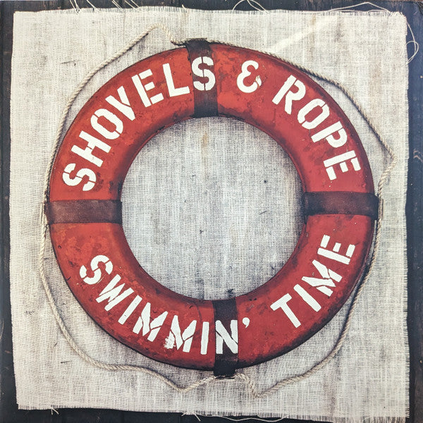 Shovels And Rope - Swimmin' Time - Mint- 2 LP Record 2014 Dualtone Shrimp USA Red & Black Vinyl, CD - Rock - Shuga Records