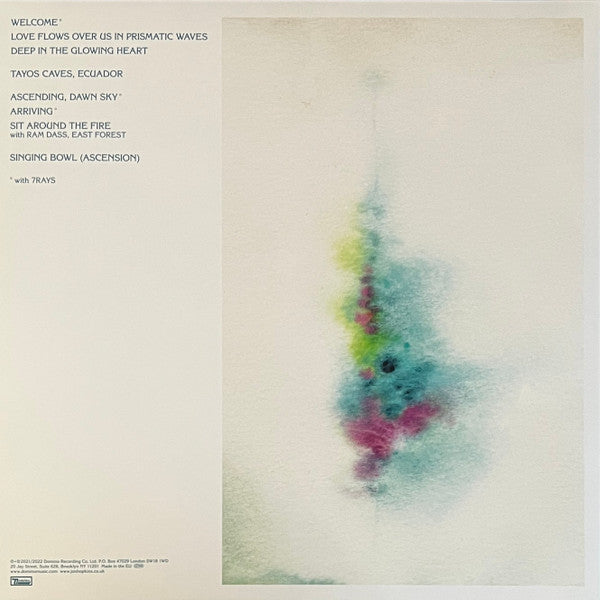 Jon Hopkins - Music For Psychedelic Therapy - New 2 LP Record 2022 Domino Vinyl - Electronic / Ambient / New Age - Shuga Records