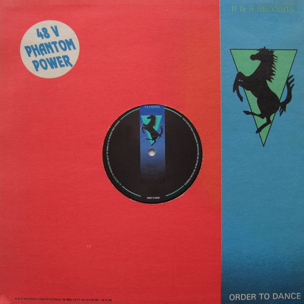 48 V Phantom Power - Graffity - VG+ 12" Single Record 1992 R & S Belgium Vinyl - Techno - Shuga Records