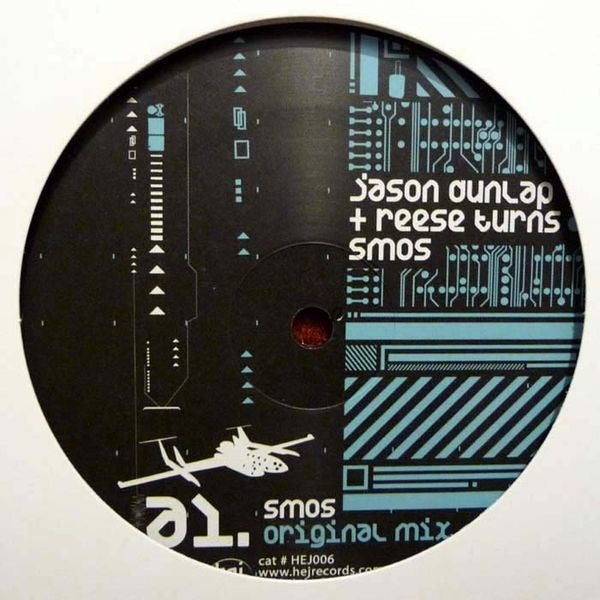 Jason Dunlap & Reese Turns - Smos - Meet Me Half Way EP - New 12" Single Record 2010 Hej Vinyl - Techno House / Minimal - Shuga Records