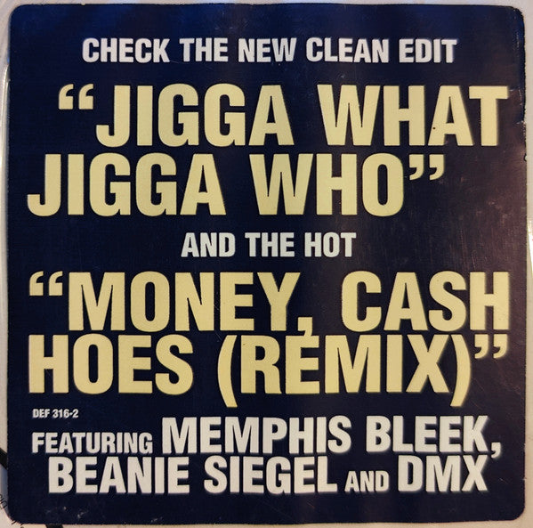 Jay-Z - Money, Cash, Hoes (Remix) / Jigga What? - Mint- 12" Single Record 1999 Roc-A-Fella USA Original Vinyl - Hip Hop - Shuga Records