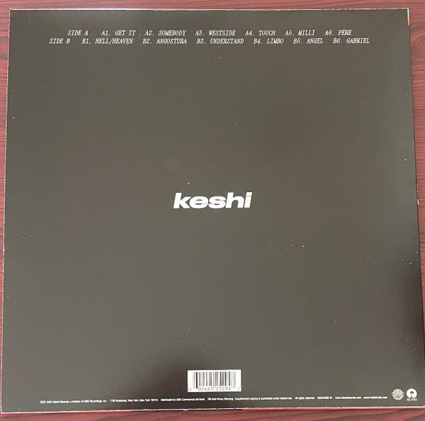 Keshi - Gabriel - New LP Record 2022 Island Webstore Exclusive Red Vinyl - Soul / R&B