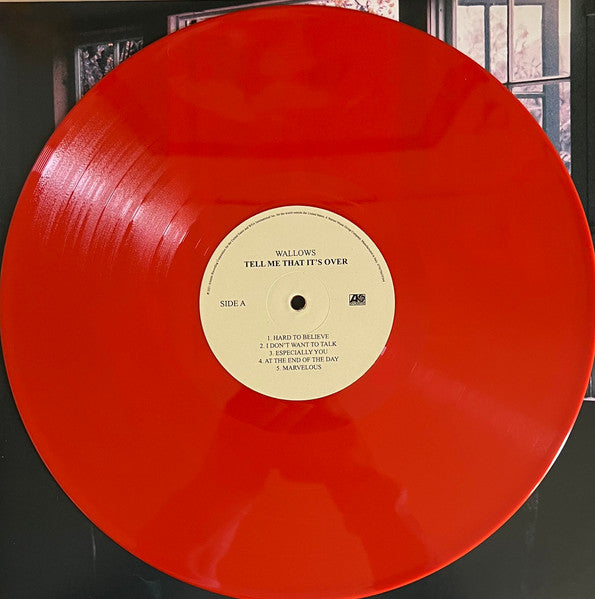 Wallows - Tell Me That It's Over - Mint- LP Record 2022 Atlantic Orange Vinyl & Poster - Alternative Rock / Indie Pop / Indie Rock - Shuga Records