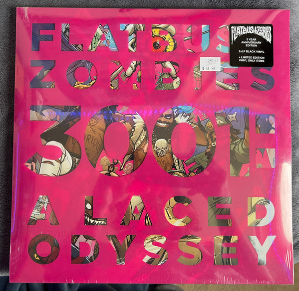 Flatbush Zombies - 3001: A Laced Odyssey (2016) - New 2 LP Record 2022 Glorious Dead Vinyl, Sticker Sheet and Poster - Hardcore Hip-Hop - Shuga Records