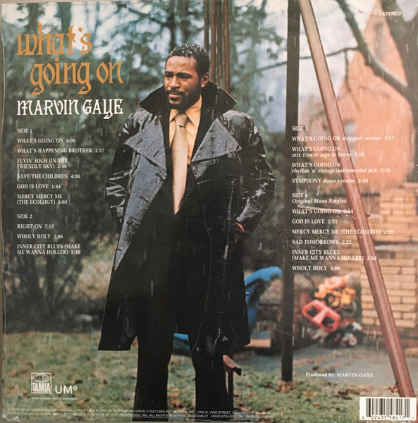 Marvin Gaye - What's Going On (1971) - Mint- 2 LP Record 2022 Tamla 180 gram Vinyl - Soul / Rhythm & Blues - Shuga Records