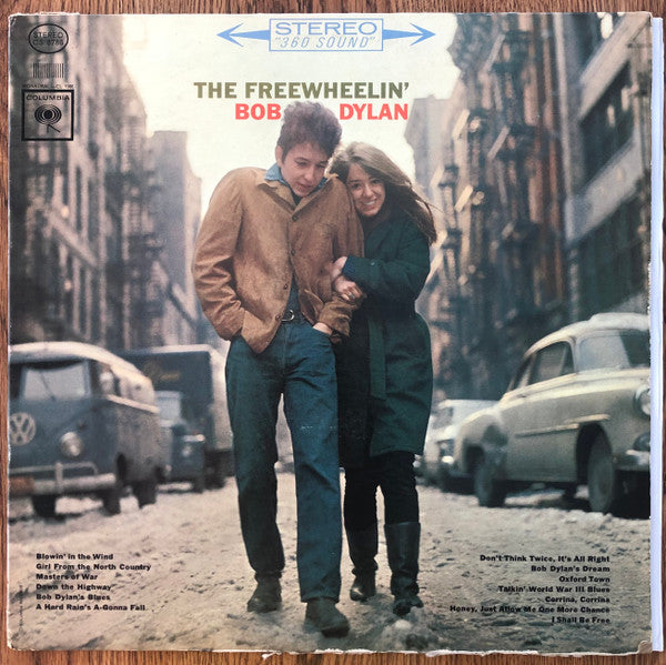 Bob Dylan - The Freewheelin' Bob Dylan - VG+ LP Record 1963 Columbia Stereo Original Vinyl - Rock / Folk Rock - Shuga Records