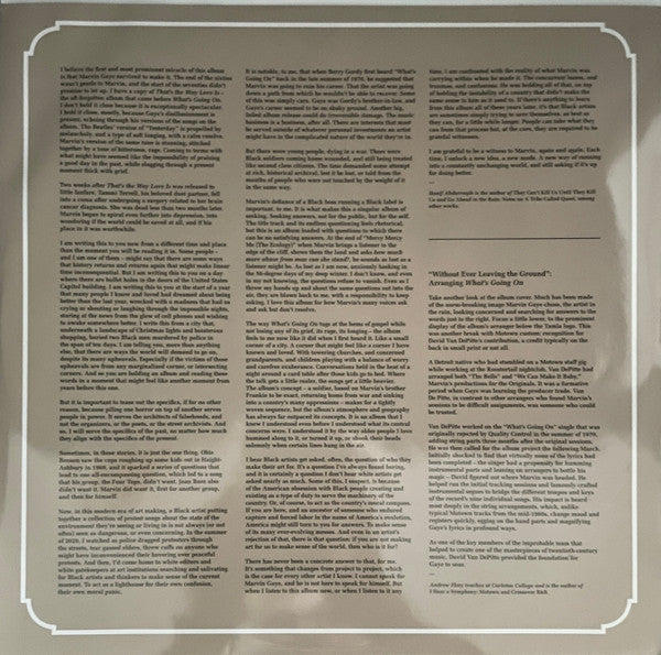 Marvin Gaye - (1971) - Mint- 2 LP Record 2022 Tamla Mono / Stereo Version 180 gram Vinyl & Lithographs - Soul / Funk / Rhythm & Blues - Shuga Records