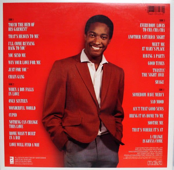 Sam Cooke - The Man And His Music - VG+ 2 LP Record 1986 RCA Victor USA Vinyl - Soul / - Shuga Records