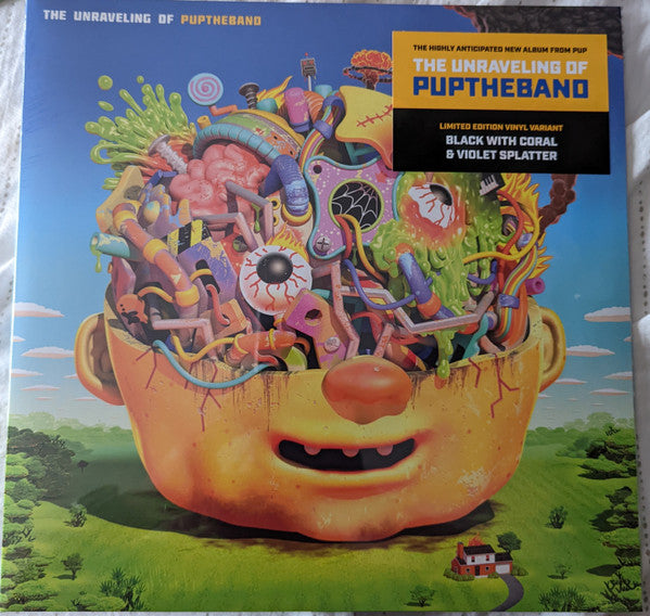 Pup - The Unraveling of PUPTheBand - New LP Record 2022 Rise Black with Coral and Violet Splatter Vinyl - Pop Punk / Post-Hardcore - Shuga Records