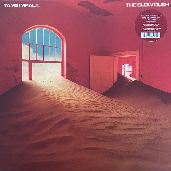 Tame Impala - The Slow Rush (2020) - Mint- 2 LP Record Box Set 2022 Fiction Virgin Red Vinyl, 2x 12" Singles, Booklet, 7", Calendar - Psychedelic Rock / Indie Rock - Shuga Records