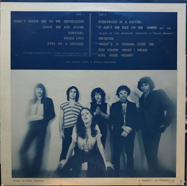 Prismatic - Don't Invite Me To The Depression! - New LP Record 1981 Self Released Private Press Vinyl - Detroit Power Pop / Pop Rock - Shuga Records