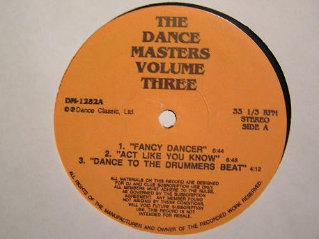 Lenny White/Fat Larry's Band/Herman Kelly/Mike Dunn - The Dance Masters Volume Three - Mint- LP Record USA Vinyl - Disco / Funk / Electro