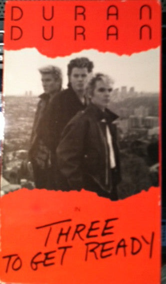Duran Duran - Three To Get Ready - New VHS Tape 1990 Aurora Entertainment USA - Pop Rock / Synth-pop - Shuga Records