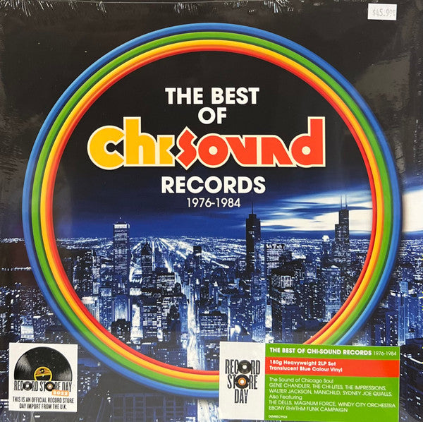 Various - The Best Of Chi-Sound Records 1976-1984 - New 2 LP Record Store Day 2022 Demon RSD Blue Vinyl - Soul / Disco / Funk - Shuga Records