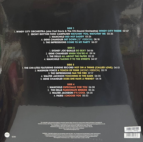 Various - The Best Of Chi-Sound Records 1976-1984 - New 2 LP Record Store Day 2022 Demon RSD Blue Vinyl - Soul / Disco / Funk - Shuga Records