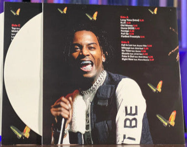 Playboi Carti - Die Lit (2018) - Mint- 2 LP Record 2022 Unofficial AWGE Interscope White Vinyl - Hip Hop / Trap / Cloud Rap - Shuga Records