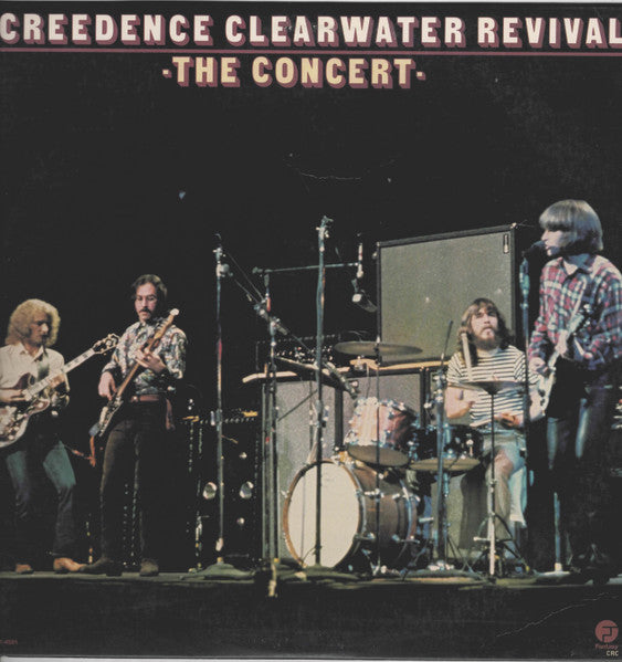 Creedence Clearwater Revival – The Concert - Mint- LP Record 1980 Fantasy USA Vinyl - Classic Rock / Southern Rock
