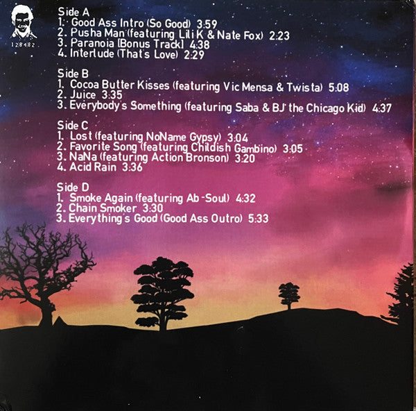 Chance The Rapper - Acid Rap (2013) - Mint- 2 LP Record 2022 Self-Released Purple Vinyl & Numbered - Chicago Hip Hop - Shuga Records