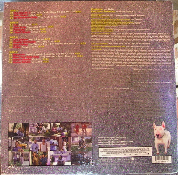 Various - Next Friday (Original Motion Picture) - VG+ 2 LP Record 1999 Priority USA Vinyl - Soundtrack / Hip Hop - Shuga Records