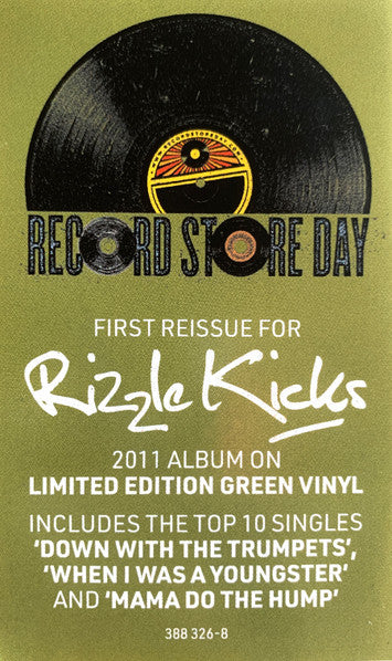 Rizzle Kicks - Stereo Typical (2011) - New LP Record Store Day 2022 Island RSD Green Vinyl - Hip Hop / Jazzy Hip-Hop - Shuga Records