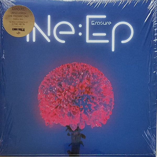 Erasure - Ne:Ep - New EP Record Store Day 2022 Mute RSD Purple Vinyl & CD - Synth-pop / Pop Rock / Disco - Shuga Records