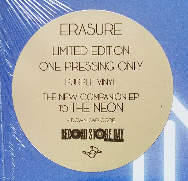 Erasure - Ne:Ep - New EP Record Store Day 2022 Mute RSD Purple Vinyl & CD - Synth-pop / Pop Rock / Disco - Shuga Records