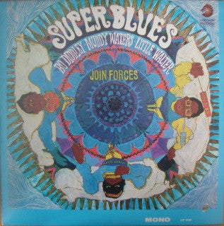 Bo Diddley, Little Walter, Muddy Waters – Super Blues - VG+ LP Record 1967 Checker USA Mono Vinyl - Blues / Electric Blues
