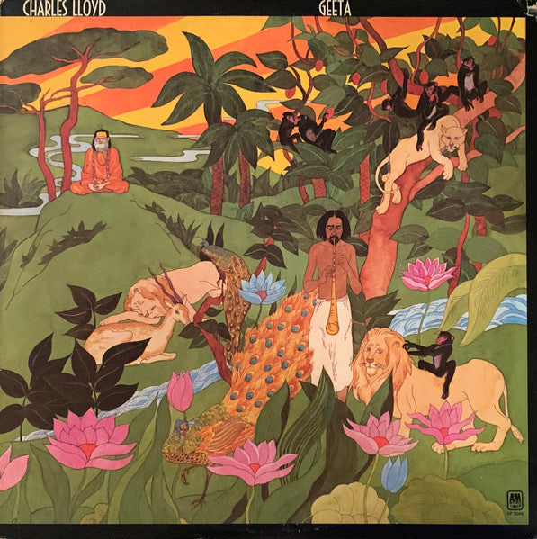 Charles Lloyd - Geeta - Mint- LP Record 1973 A&M USA Original Vinyl - Jazz / Fusion / Modal / Jazz-Funk - Shuga Records