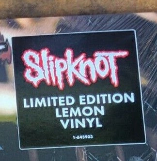 Slipknot - Slipknot (1999) - Mint- LP Record 2022 Roadrunner Lemon Yellow Vinyl - Nu Metal / Rock - Shuga Records