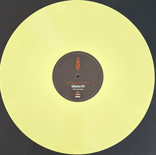 Slipknot - Slipknot (1999) - Mint- LP Record 2022 Roadrunner Lemon Yellow Vinyl - Nu Metal / Rock - Shuga Records