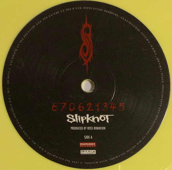 Slipknot - Slipknot (1999) - New LP Record 2022 Roadrunner Lemon