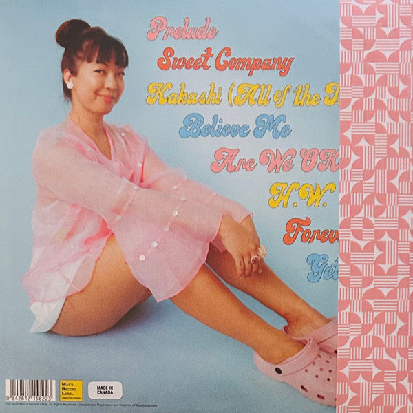 Vicky Farewell - Sweet Company - New LP Record 2022 Mac's Record Label Canada Light Blue Vinyl - Pop / Indie Pop - Shuga Records
