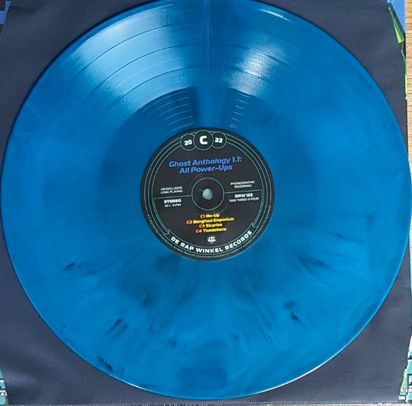 Big Ghost LTD - Ghost Anthology 1.1: All Power-Ups - New 2 LP Record 2022 de Rap Winkel Pink & Blue Marble Vinyl & Numbered - Hip Hop - Shuga Records
