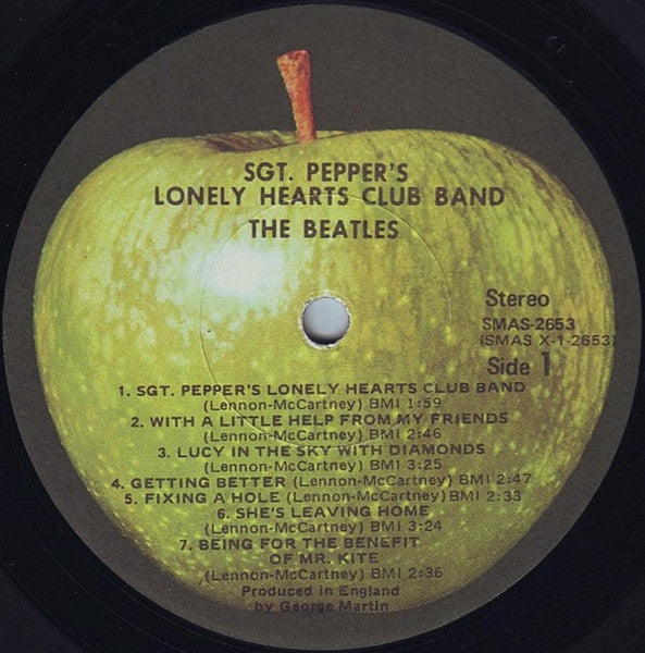 The Beatles – Sgt. Pepper's Lonely Hearts Club Band (1967) - VG LP Record 1971 Apple USA Vinyl - Psychedelic Rock / Pop Rock