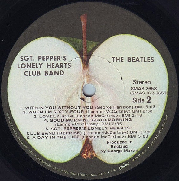 The Beatles – Sgt. Pepper's Lonely Hearts Club Band (1967) - VG+ LP Record 1971 Apple USA Vinyl - Psychedelic Rock / Pop Rock - Shuga Records
