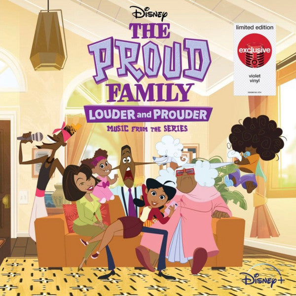 Various - The Proud Family: Louder and Prouder - Music From The Series - New LP Record 2022 Walt Disney Target Exclusive Violet Vinyl - Soundtrack - Shuga Records