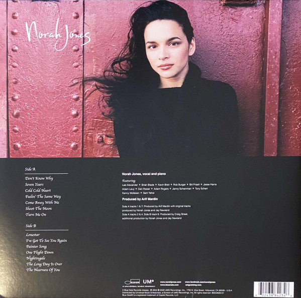 Norah Jones - Come Away With Me (2002) - New LP Record 2022 Blue Note Vinyl - Jazz / Pop / Vocal - Shuga Records