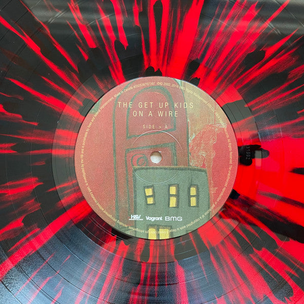 The Get Up Kids - On A Wire (2002) - New (Opened to Verify Color) LP Record 2022 Vagrant Red with Black Splatter Vinyl - Emo / Rock - Shuga Records