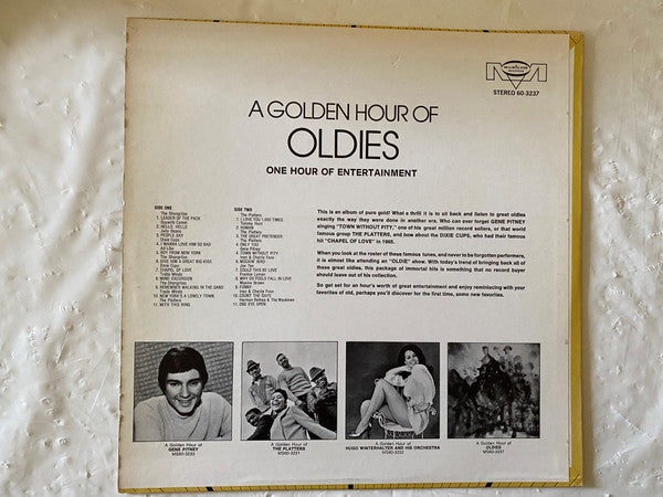 Various - A Golden Hour Of Oldies - VG+ LP Record 1960s Musicor USA Vinyl - Rock & Roll / Doo Wop - Shuga Records