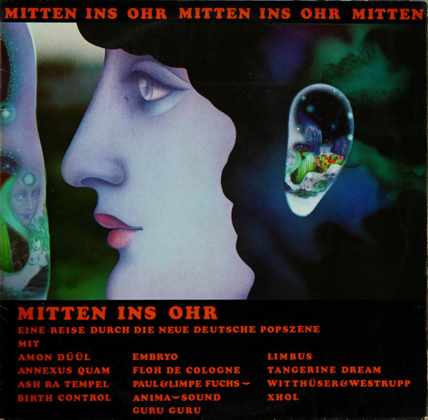Various - Mitten Ins Ohr - Mint- 2 LP Record 1971 Ohr Germnay Vinyl - Krautrock / Berlin-School / Prog / Avantgarde - Shuga Records