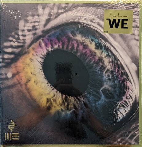 Arcade Fire – WE - New LP Record 2022 Columbia Sony White Vinyl, Sticker & Poster  - Alternative Rock / Indie Rock