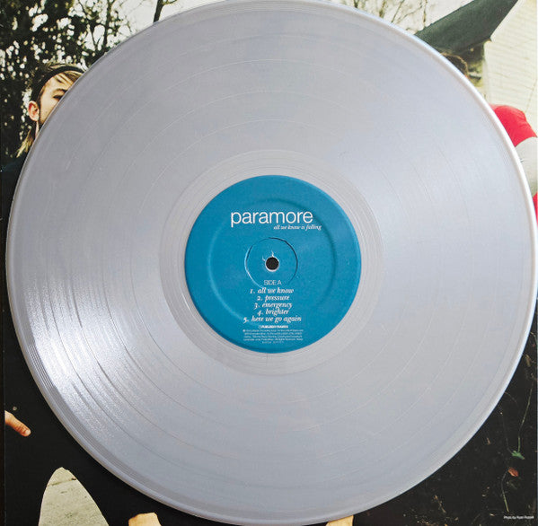 Paramore - All We Know Is Falling (2005) - Mint- LP Record 2022 Fueled By Ramen Silver Vinyl - Emo / Alternative Rock / Pop Punk - Shuga Records