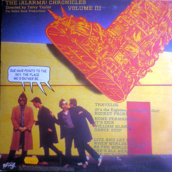 Daniel Amos - Vox Humana: The ¡Alarma! Chronicles Vol. III - VG+ LP Record 1984 Refuge USA Vinyl & Insert - Alternative Rock / New Wave / Xian - Shuga Records