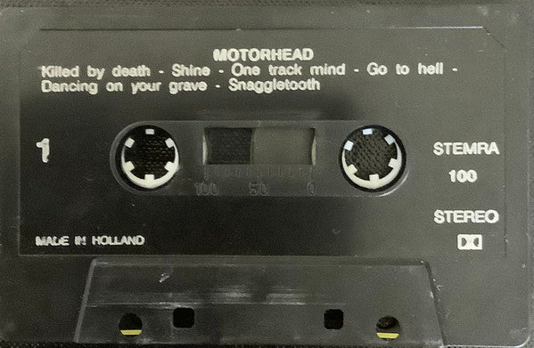Motörhead – The Collection - Mint- Cassette 1987 Castle Communications Netherlands Black Tape - Rock / Heavy Metal