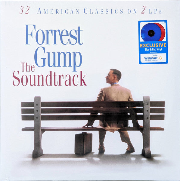 Various - Forrest Gump (1994) - New 2 LP Record 2022 Epic Legacy USA Red & Blue Vinyl - Soundtrack - Shuga Records