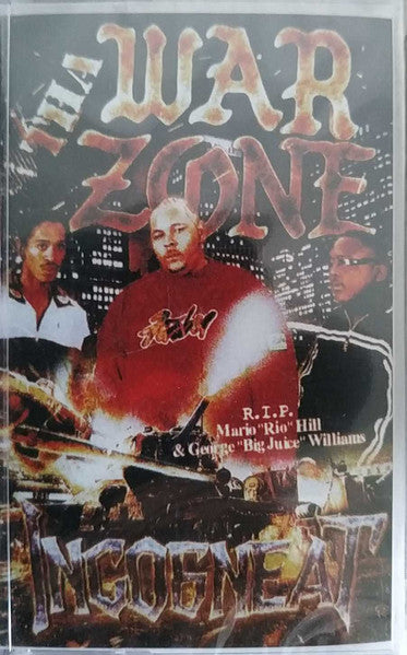 Tha War Zone - Incogneat (1998) - New EP Cassette 2022 Tape House ChiCity1Entertainment - Chicago Hip Hop / Gangsta Rap - Shuga Records