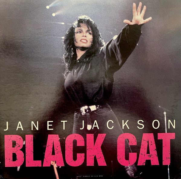 Janet Jackson – Black Cat - VG+ 12" Single Record 1990 A&M USA Vinyl - Pop / Soul / New Jack Swing - Shuga Records