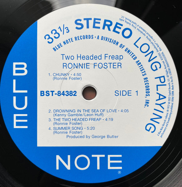 Ronnie Foster - Two Headed Freap (1972) - New LP Record 2022 Blue Note