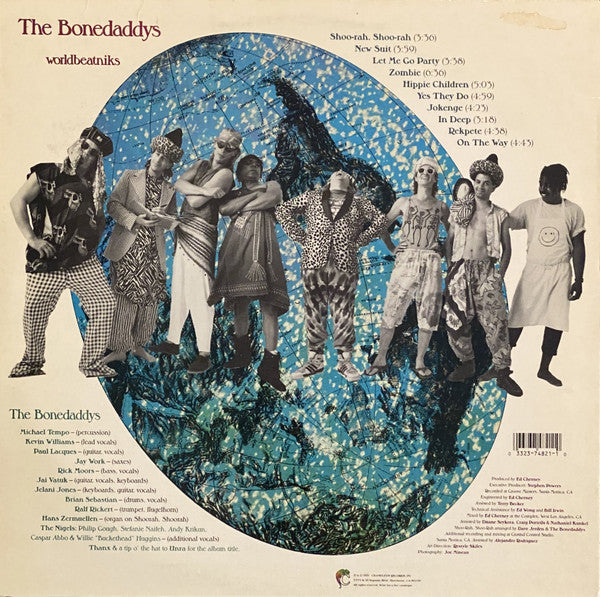 The Bonedaddys - Worldbeatniks - Mint- LP Record 1989 Chameleon USA Vinyl - Funk / Afrobeat / Pop - Shuga Records